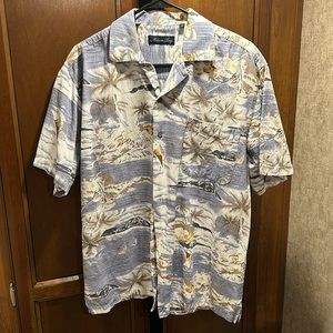 Milano Bay short sleeve button up men’s medium like new Hawaiian style 🤙